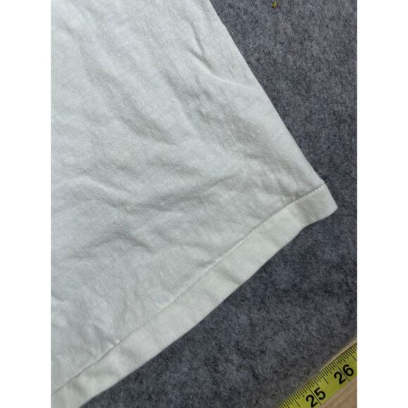 VINTAGE 90s Hes Real Southwind Shirt Men 2XL White ABS Graphic Short Sleeve RARE - Picture 6 of 7